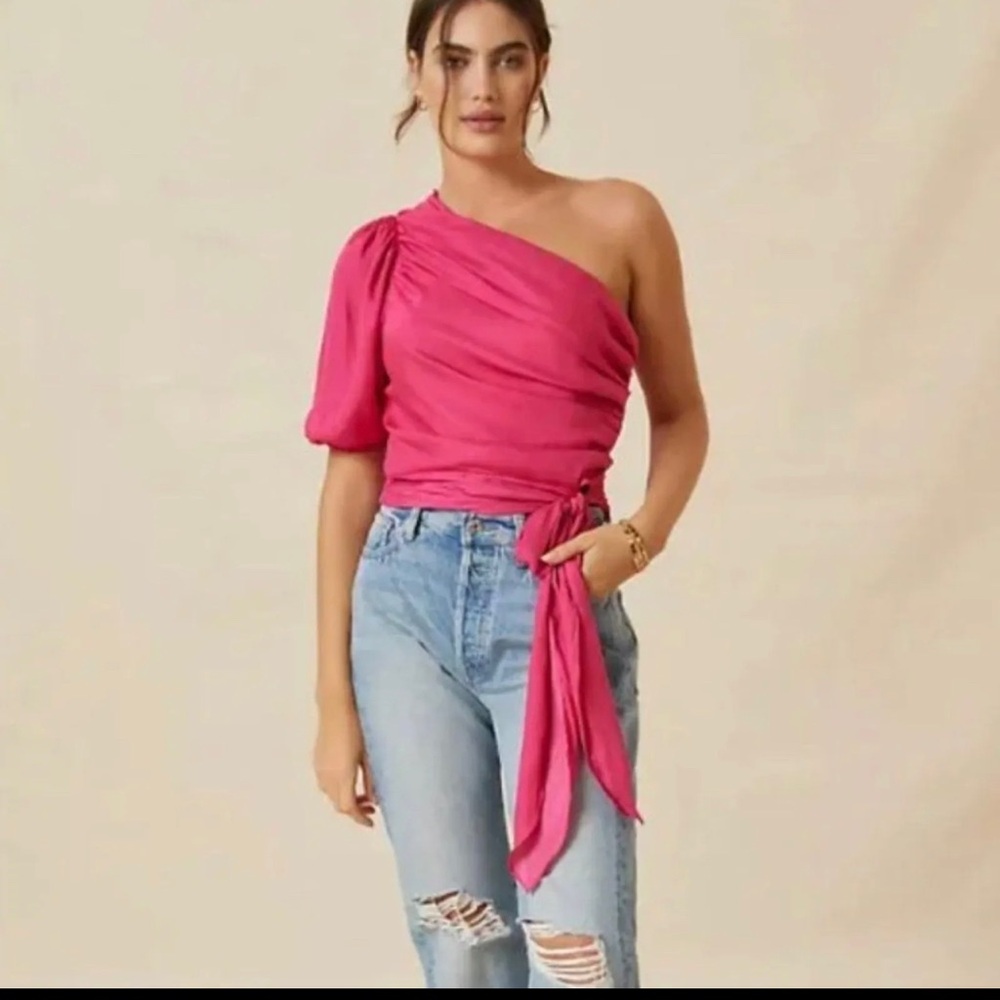 BNWT Anthropologie one shoulder top